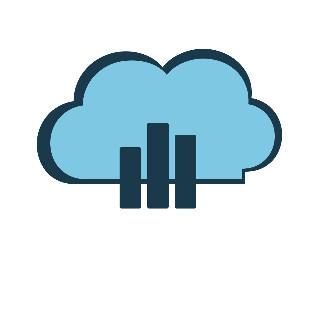 Advanced analytics icon — solar tracker performance monitoring