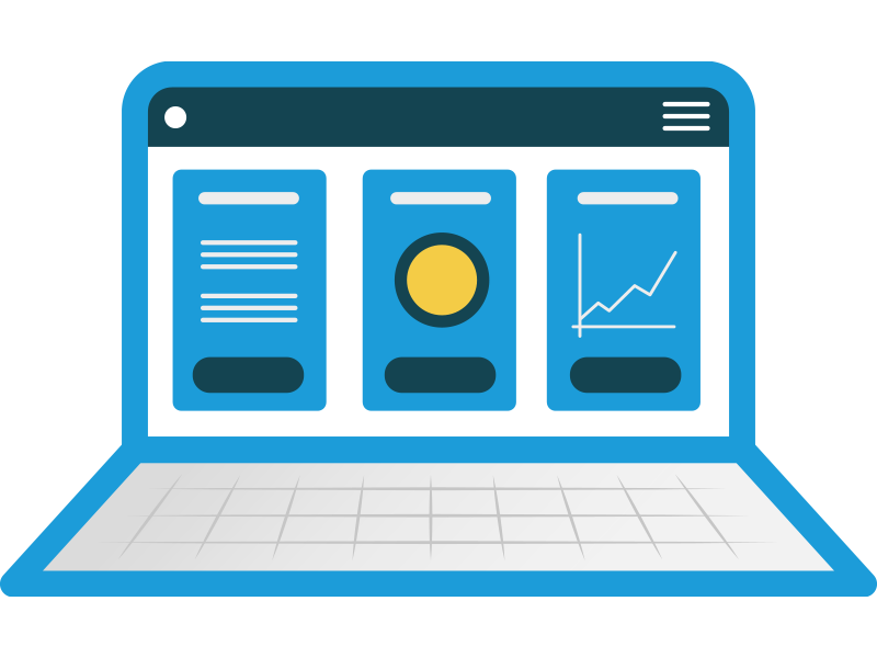 One unified interface icon — centralized solar tracker control